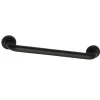 Camelon 18" Brass Decorative Grab Bar in Matte Black