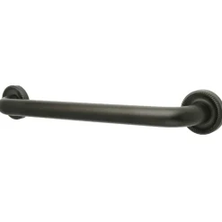 Camelon 30" Brass Decorative Grab Bar in Oil Rubbed Bronze