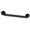 Camelon 16" Brass Decorative Grab Bar in Matte Black