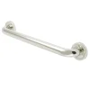 Camelon 16" Brass Decorative Grab Bar in Polished Nickel