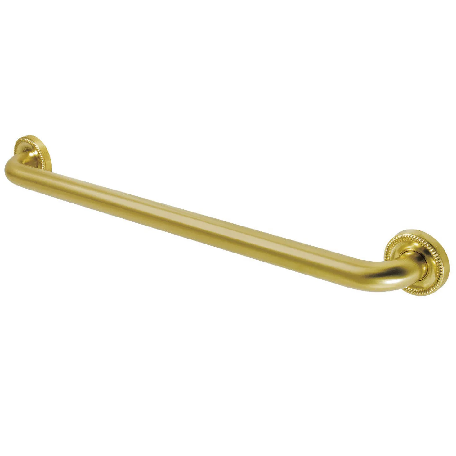 Camelon 24" Brass Decorative Grab Bar in Brushed Brass