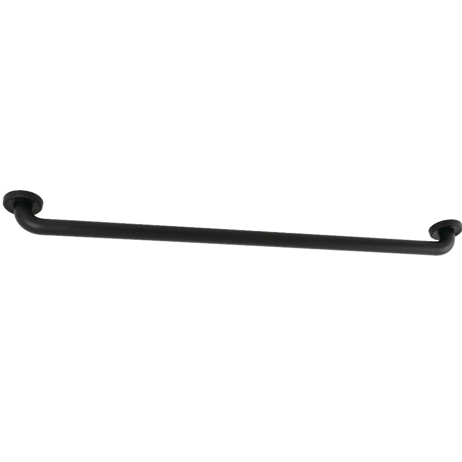 Camelon 36" Brass Grab Bar in Matte Black
