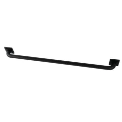 Claremont 36" Brass Decorative Grab Bar in Matte Black