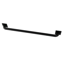 Claremont 30" Brass Decorative Grab Bar in Matte Black