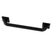 Claremont 16" Brass Decorative Grab Bar in Matte Black