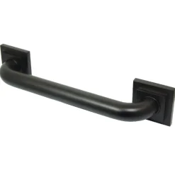 Claremont 16" Brass Decorative Grab Bar in Oil Rubbed Bronze