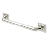 Claremont 16" Brass Decorative Grab Bar in Polished Nickel