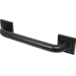 Claremont 18" Brass Decorative Grab Bar in Oil Rubbed Bronze