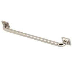 Claremont 24" Brass Decorative Grab Bar in Polished Nickel