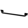 Claremont 24" Brass Decorative Grab Bar in Matte Black