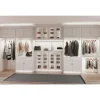 Closet Rod with Integrated LED Light in Satin Nickel
