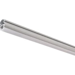 Closet Rod with Integrated LED Light in Satin Nickel