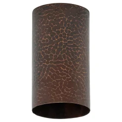 4" Copper Round Cylinder Pendant Light Shade