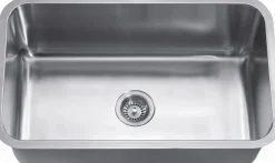 Dawn ASU106 Single Bowl 30" Undermount Stainless Steel Kitchen Sink