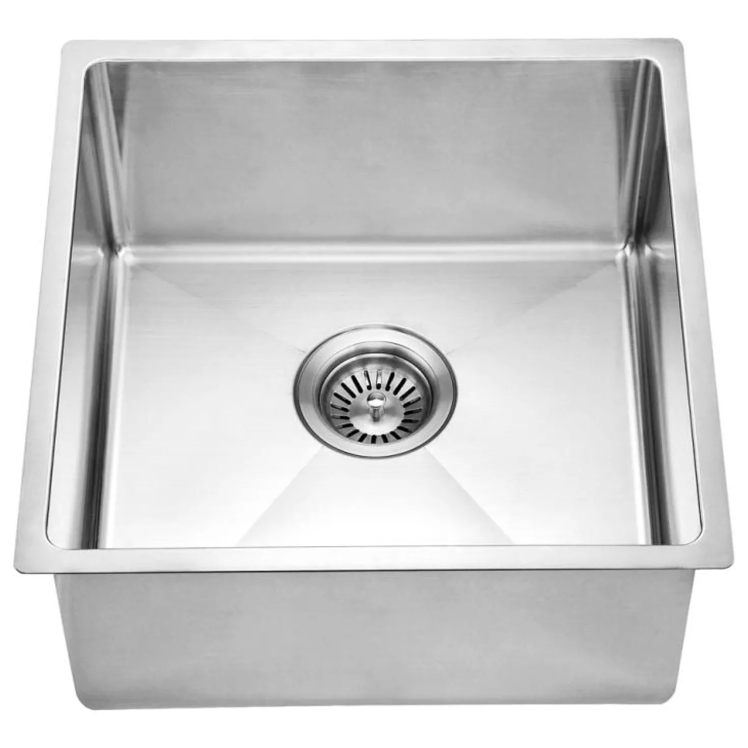 Dawn BS161609 18" Undermount Single Bowl Stainless Steel Bar Sink