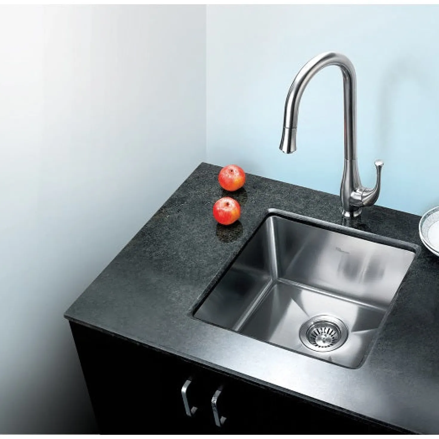Dawn BS161609 18" Undermount Single Bowl Stainless Steel Bar Sink