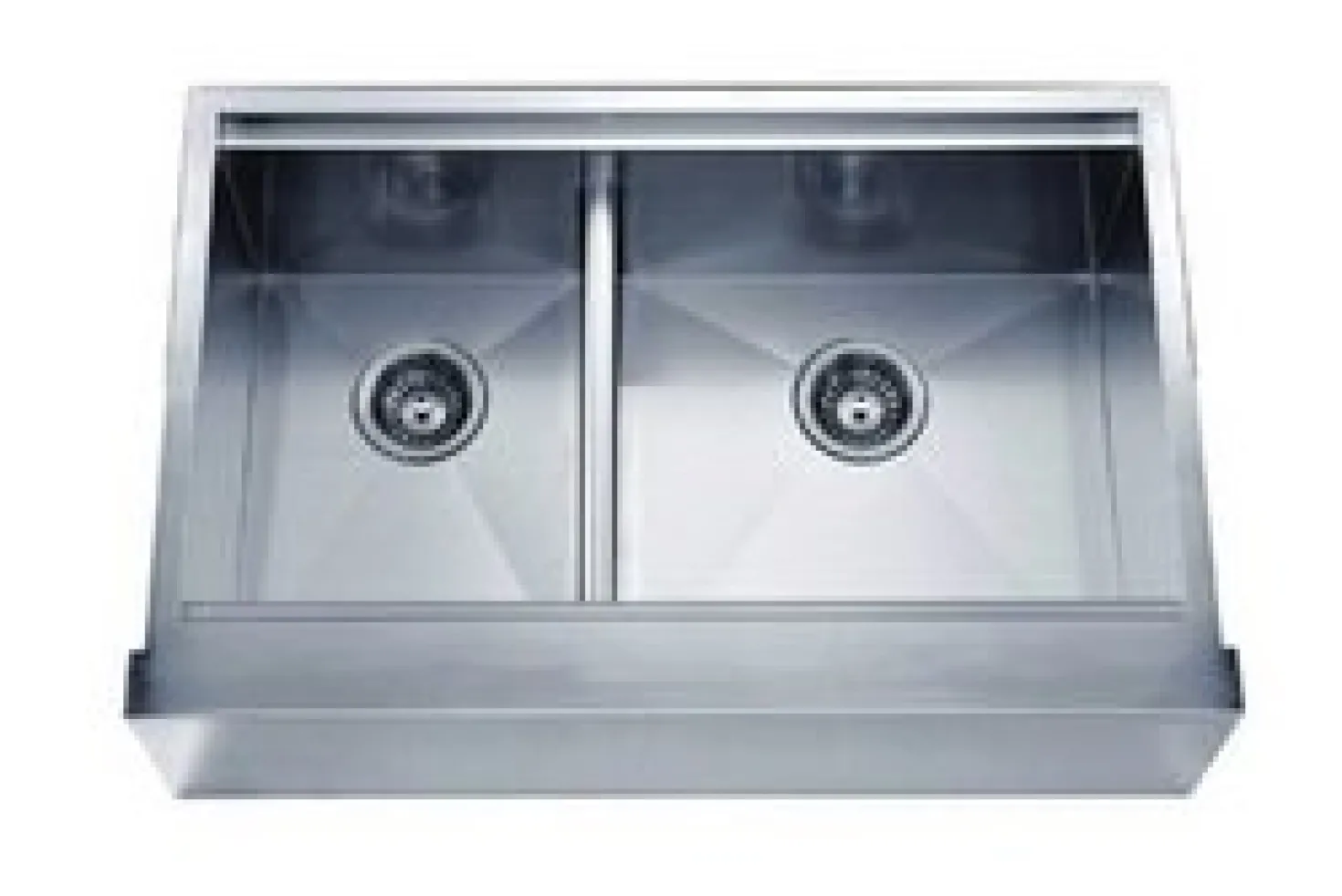 Dawn DAF3321L 33" Double Bowl Apron Front Stainless Steel Sink