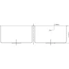 Dawn 35" Equal Double Bowl Undermount Kitchen Sink, with Small Radius Corners