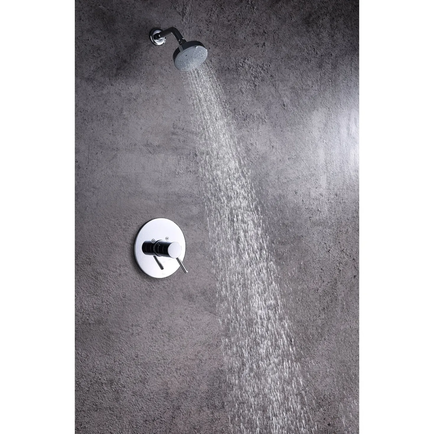 Dawn Pinnacles Series Shower Combo Set Wall Mounted Showerhead with Trim