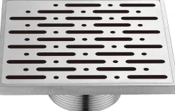 Dawn Rio Orinoco River Series - Square Shower Drain 5"L Threaded