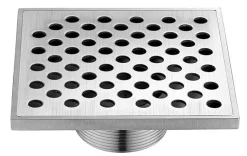 Dawn Shower Square Drain - Rhone River Series