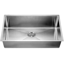 Dawn 32" Single Bowl Undermount 18 Gauge Stainless Steel Kitchen Sink