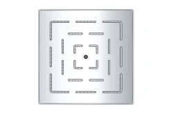 Dawn Single Function Square Rain Showerhead