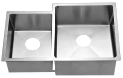 Dawn Undermount Extra Small Corner Radius Double Bowls