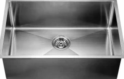 Dawn XSR251610 Undermount Extra Small Corner Radius Single Bowl Kitchen Sink