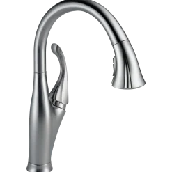 Delta Addison Single Handle Pull-Down Kitchen Faucet with ShieldSpray Technology
