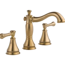 Delta Cassidy Two Handle Widespread Bathroom Faucet