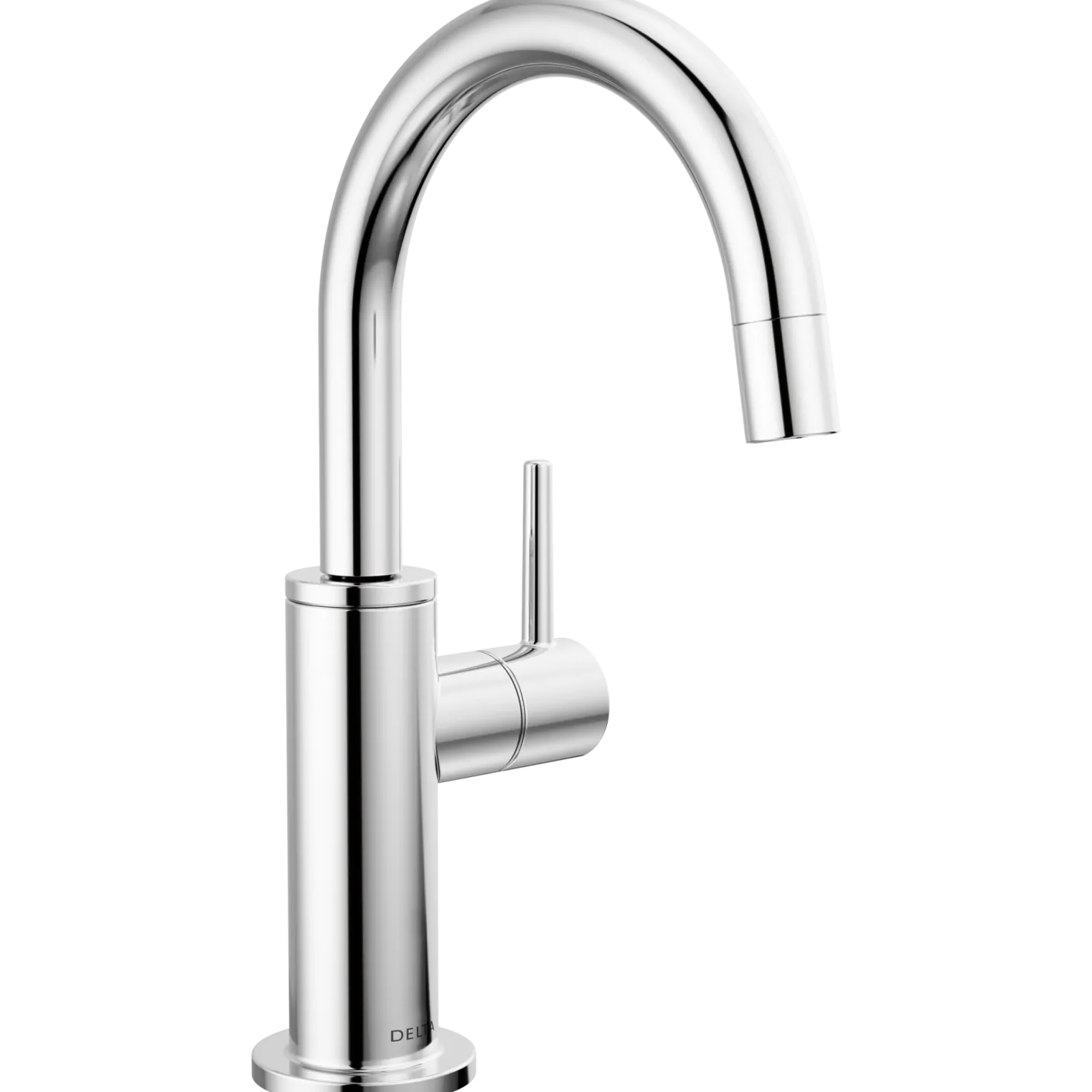 Delta Contemporary Round Beverage Faucet for Cold Systems