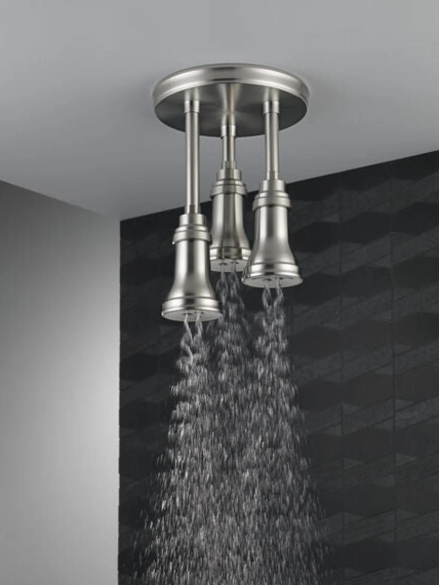 Delta H2Okinetic Pendant Raincan Shower Head