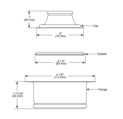Delta Kitchen Disposal And Flange Stopper