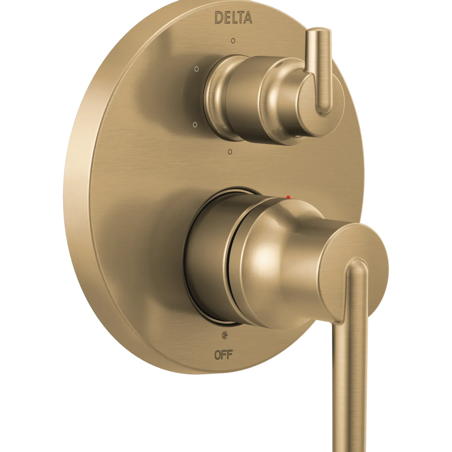 Delta Trinsic Contemporary Two Handle Monitor 14 Series Valve Trim with 6-Setting Integrated Diverter
