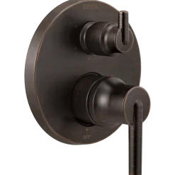 Delta Trinsic Contemporary Two Handle Monitor 14 Series Valve Trim with 6-Setting Integrated Diverter