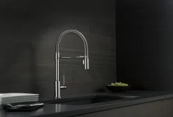 Delta Trinsic Pro Single Handle Pull-Down Kitchen Faucet With Spring Spout