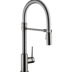 Delta Trinsic Pro Single Handle Pull-Down Kitchen Faucet With Spring Spout
