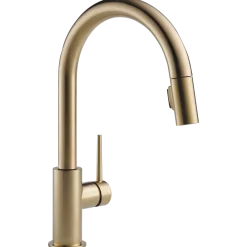 Delta Trinsic Single Handle Limited Swivel Pull-Down Kitchen Faucet