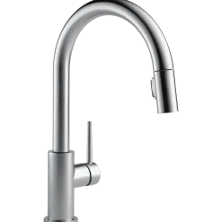 Delta Trinsic Single Handle Limited Swivel Pull-Down Kitchen Faucet