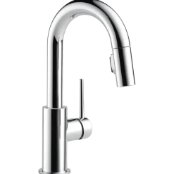 Delta Trinsic Single Handle Pull-Down Bar Faucet