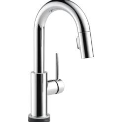 Delta Trinsic Single Handle Pull-Down Bar Faucet with TouchO Technology