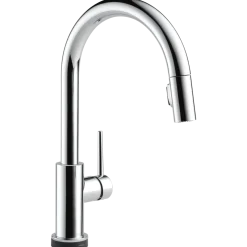 Delta Trinsic Single Handle Pull-Down Kitchen Faucet with TouchO Technology