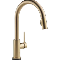 Delta Trinsic Single Handle Pull-Down Kitchen Faucet with TouchO Technology