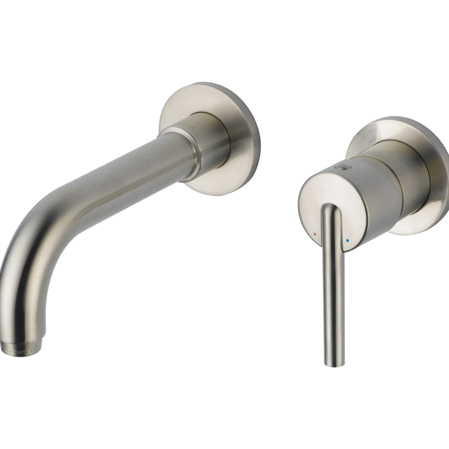 Delta Trinsic Single Handle Wall Mount Bathroom Faucet