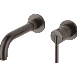 Delta Trinsic Single Handle Wall Mount Bathroom Faucet