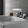 Delta Zura Two Handle Widespread Bathroom Faucet In Chrome