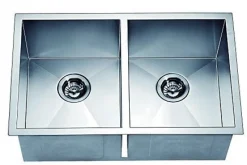 29" Double Bowl Dual Mount 18 Gauge Stainless Steel Kitchen Sink