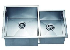 33" Double Bowl Dual Mount 18 Gauge Stainless Steel Kitchen Sink