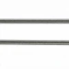 18" Double Towel Bar With Ribbon & Reed Detail In Antique Pewter